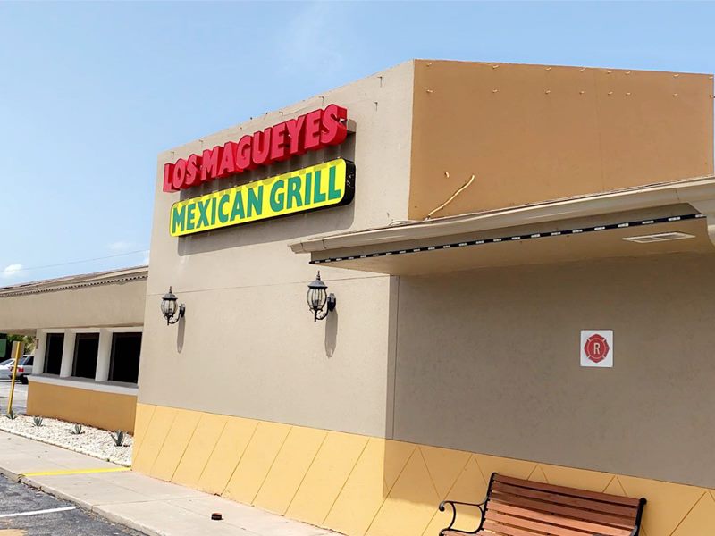 Los Magueyes Mexican Grill exterior